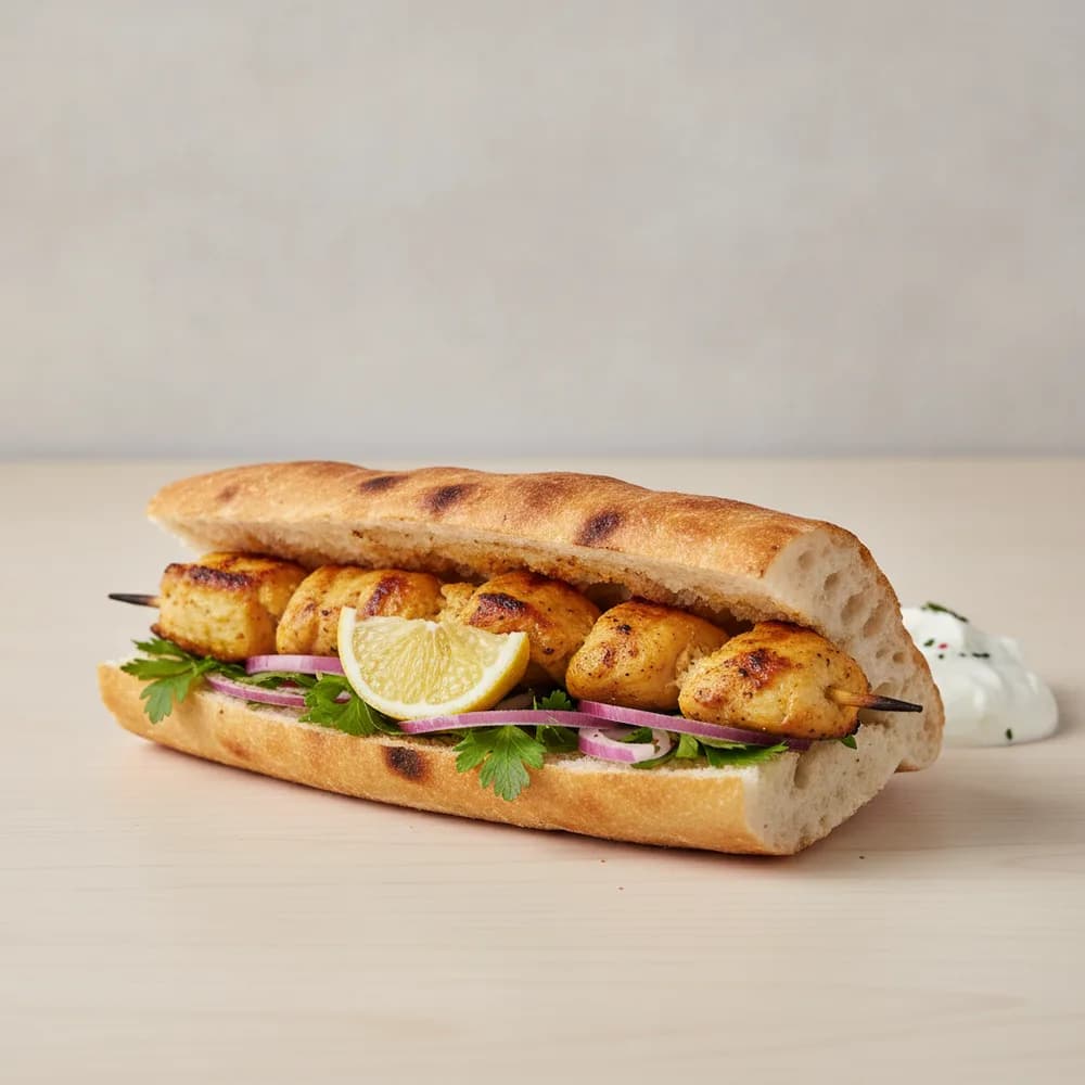 TAVUK ŞİŞ EKMEK